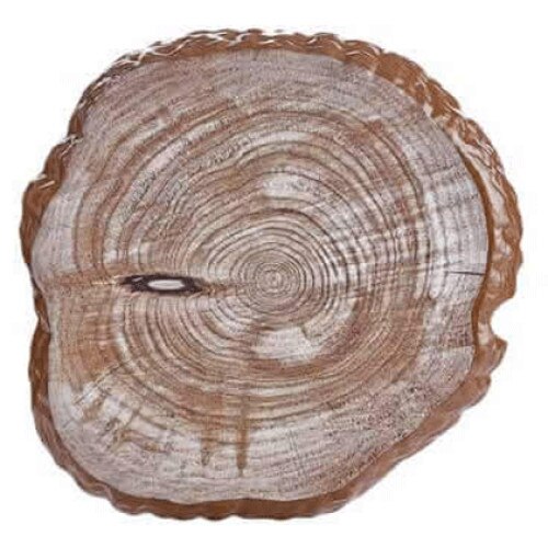 Platou servire melamin RAKI 30x33x2cm cu imitatie lemn