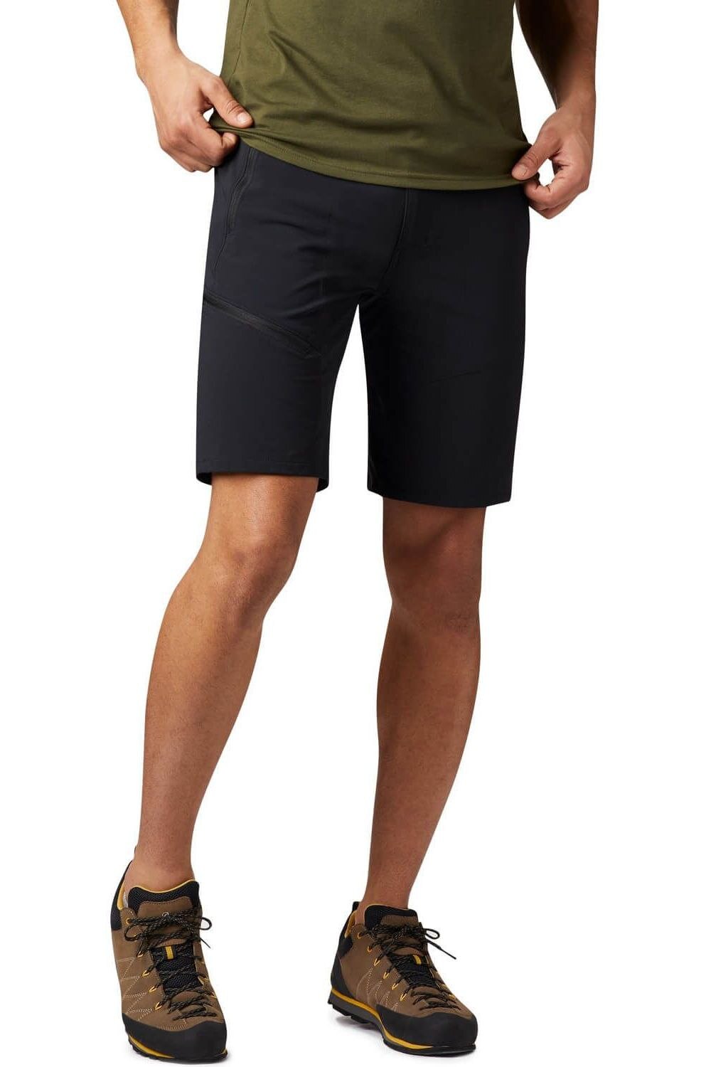 Pantaloni scurti, Mountain Hardwear Chockstone Hike Short, Negru