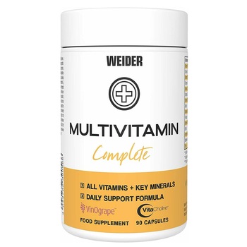 Multivitamin Complete, 90 cps, Weider Multivitamin Complete, 90 cps, Weider