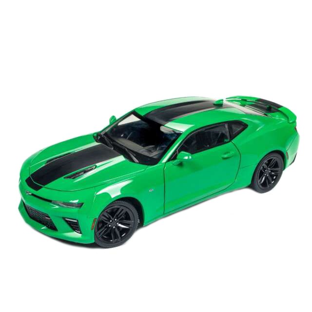 Macheta auto Chevrolet Camaro SS (2016), 1:18, Verde, ERTL