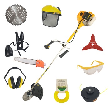 Motocoasa pe benzina Kratos MC4200 5 Cp, 10000 Rpm, 9 accesorii incluse (accesorii si accesoriu pentru taiat crengi la inaltime) Motocoasa pe benzina Kratos MC4200 5 Cp, 10000 Rpm, 9 accesorii incluse (accesorii si accesoriu pentru taiat crengi la inaltime)