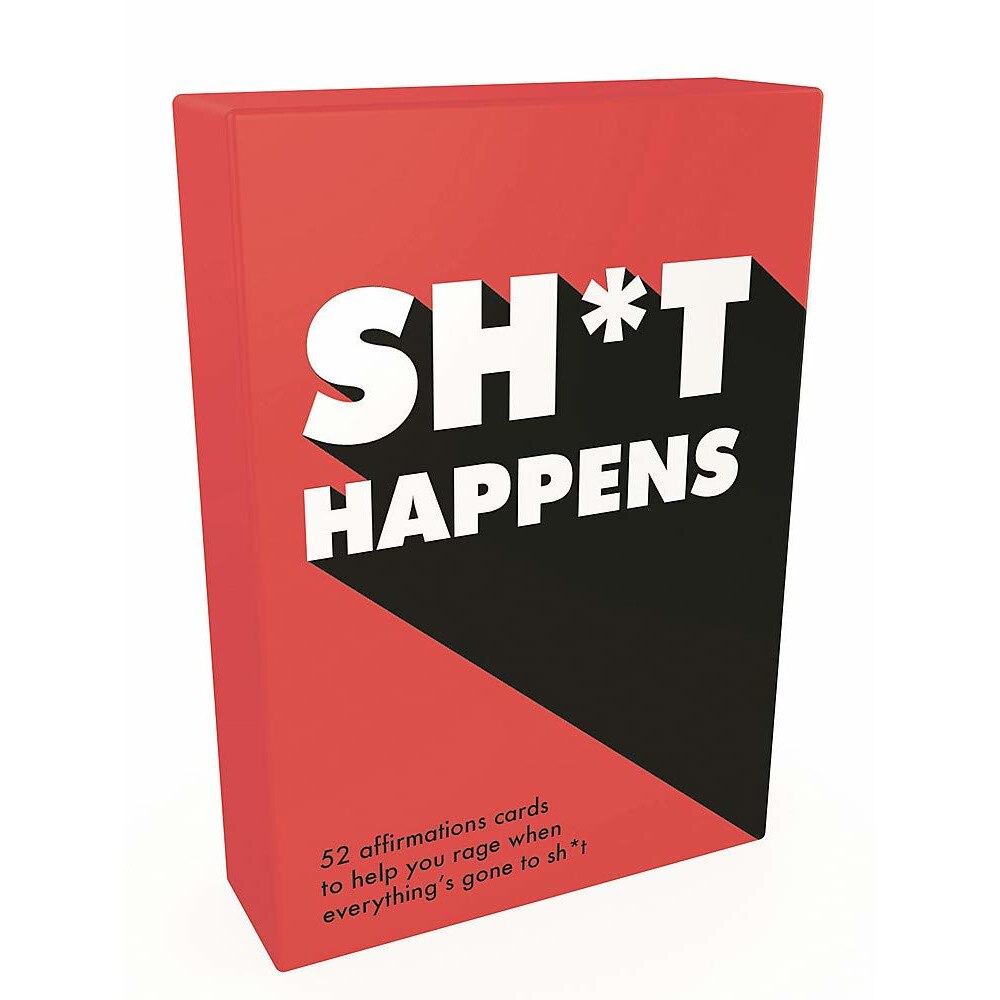 Sh*t Happens: 52 Cards of Upbeat Quotes and No-Nonsense Statements - Summersdale, editia 2020
