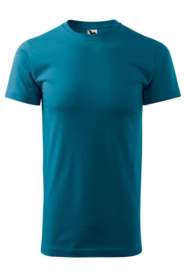 Tricou unisex Heavy New, Albastru petrol