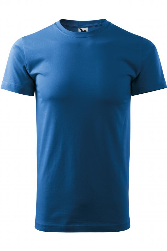 Tricou unisex Heavy New, Albastru azuriu
