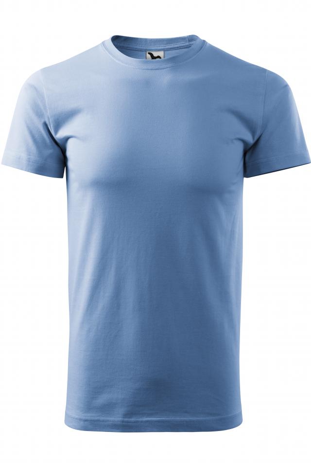 Tricou unisex Heavy New, Albastru deschis