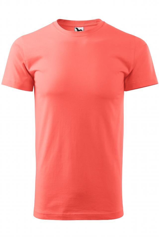 Tricou unisex Heavy New, Coral