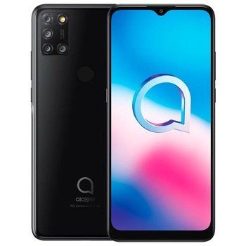 Telefon mobil Alcatel 3X, Dual Sim, 64GB, 4GB RAM, 4G, Black Telefon mobil Alcatel 3X, Dual Sim, 64GB, 4GB RAM, 4G, Black