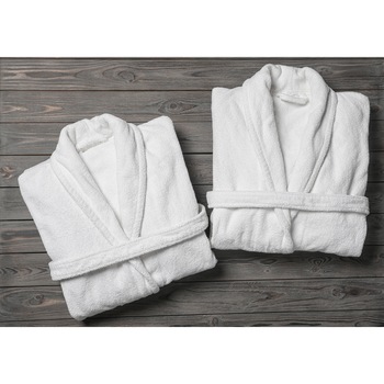 Halat de baie Hotel Line, Bedora, marime universala, 100% bumbac frotirat, 400 gr/mp, alb Halat de baie Hotel Line, Bedora, marime universala, 100% bumbac frotirat, 400 gr/mp, alb