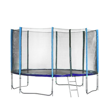 Trambulina Mappy 10201, cu plasa de protectie exterioara, 488 cm Trambulina Mappy 10201, cu plasa de protectie exterioara, 488 cm