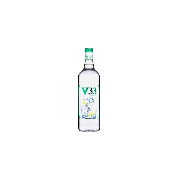 Водка V33 Лимон 33%, 1л