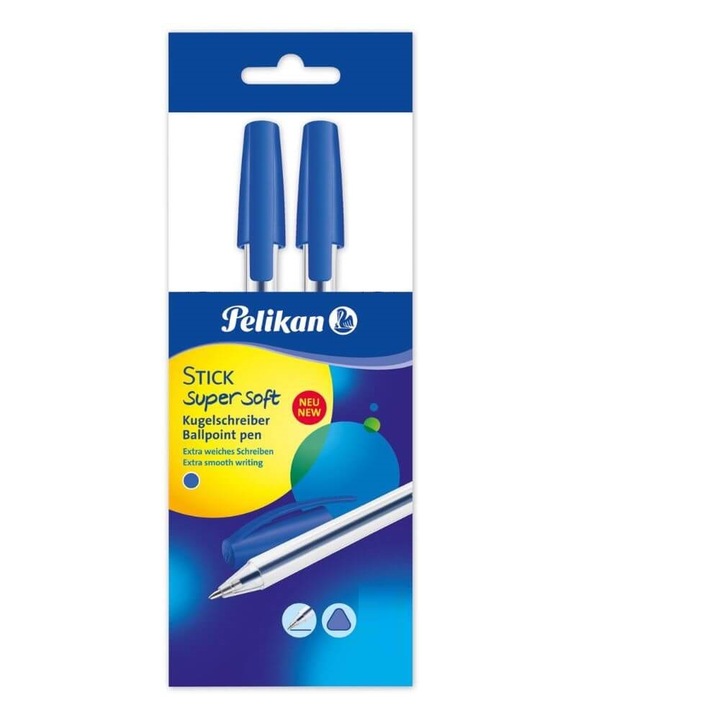 2 db-os Stick Super Soft toll készlet, Blue Mina