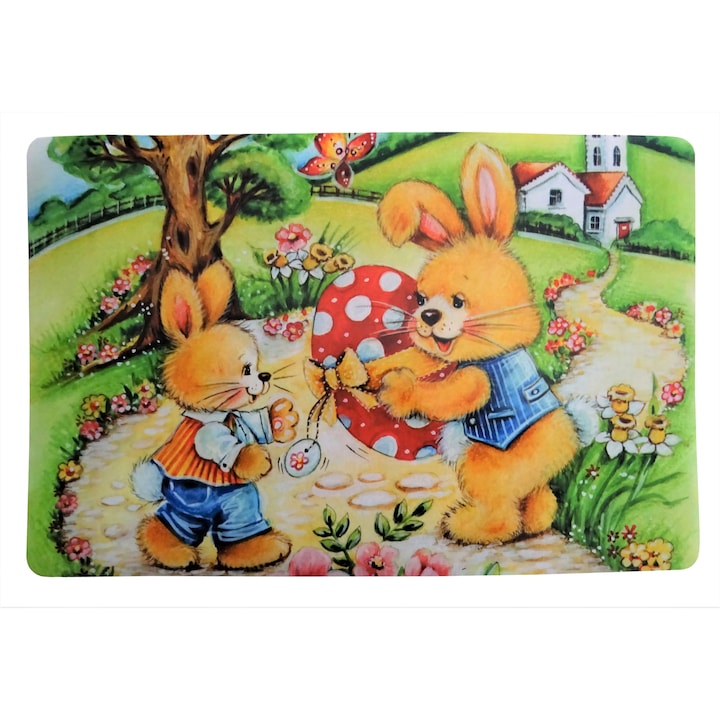 Suport protectie pentru masa ND, 2 fete, 42x27 cm, PVC, model KC19