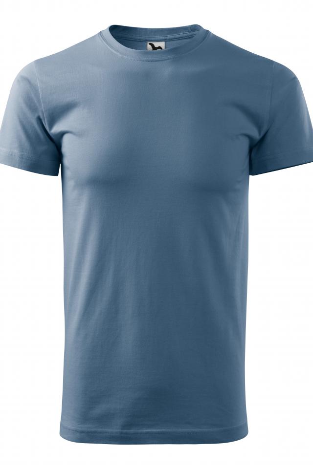 Tricou unisex Heavy New, Denim
