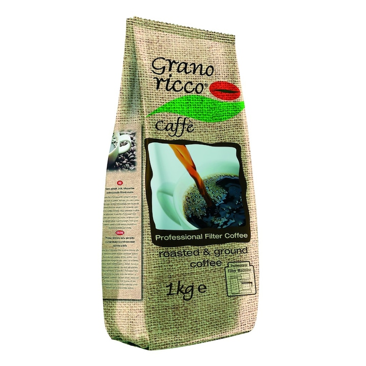 Cafea Boabe Doncafe Espresso Grano Ricco, 1 kg