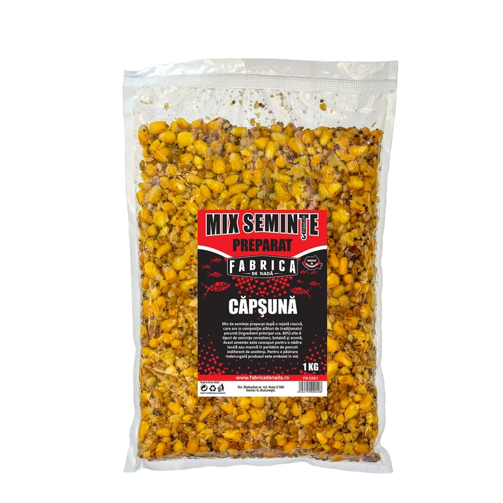 Mix de Seminte Preparate - Capsuna, Fabrica de Nada, 1kg