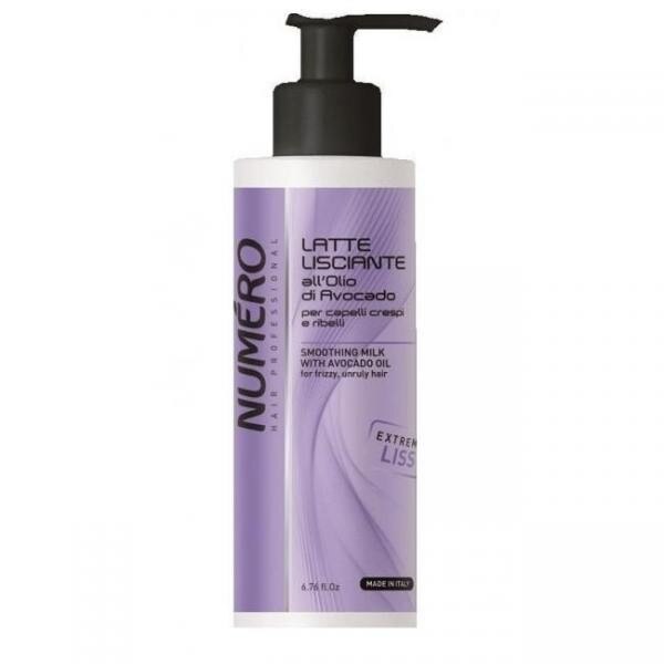 Lotiune par cu ulei de avocado Brelil Numero, Lapte, 200 ml