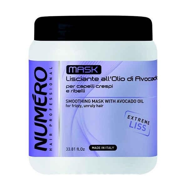 Masca cu ulei de avocado Brelil Numero, 1000 ml