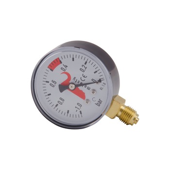 Manometru - ceas masurare presiune vid Ø63 mm Manometru - ceas masurare presiune vid Ø63 mm