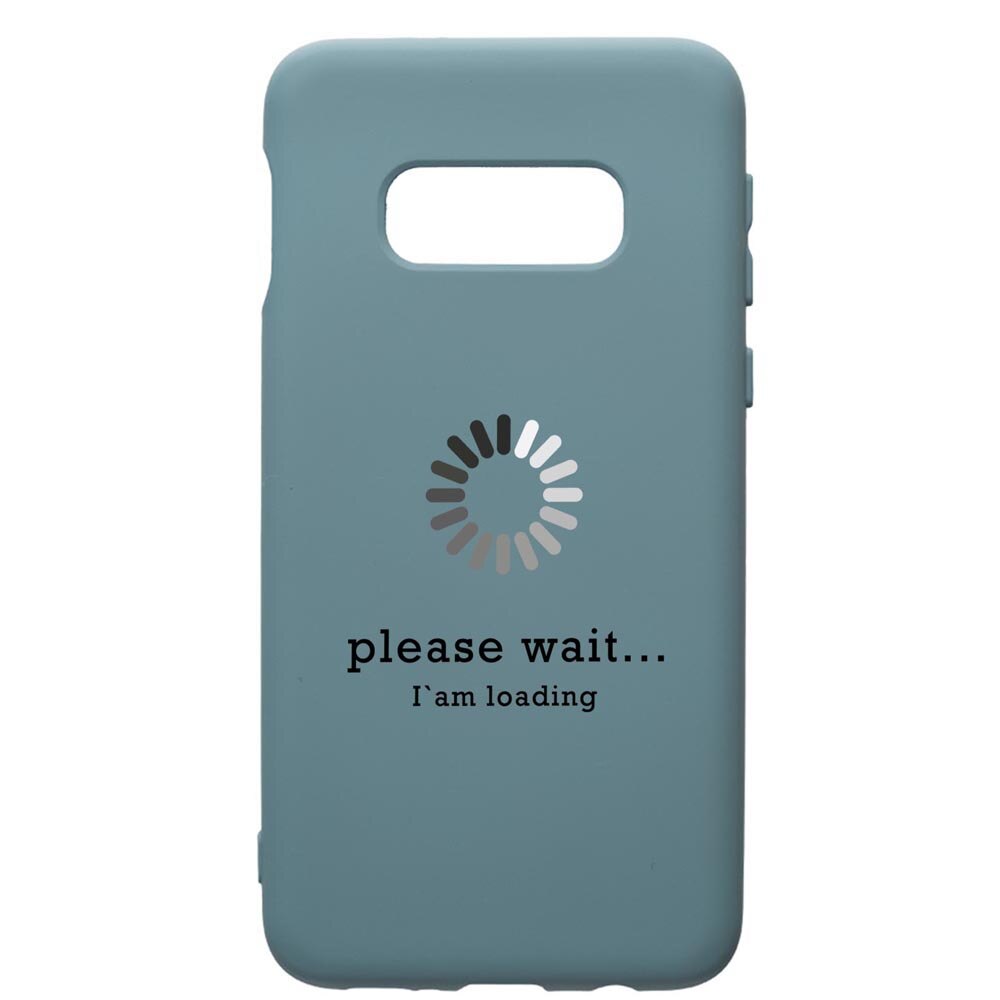 Husa Premium Silicon Compatibila Cu Samsung Galaxy S10, Loading, cu interiorul din material textil, protectie camera, Cornflower, PCF37