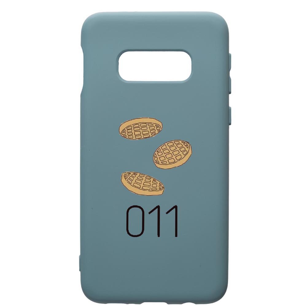 Husa Premium Silicon Compatibila Cu Samsung Galaxy S10, Stranger Things, cu interiorul din material textil, protectie camera, Cornflower, PCF304