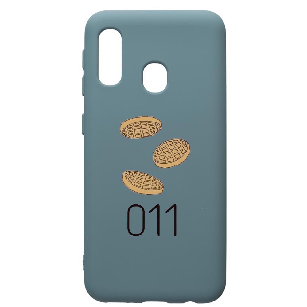 Husa Premium Silicon Compatibila Cu Samsung Galaxy A20E, Stranger Things, cu interiorul din material textil, protectie camera, Cornflower, PCF304