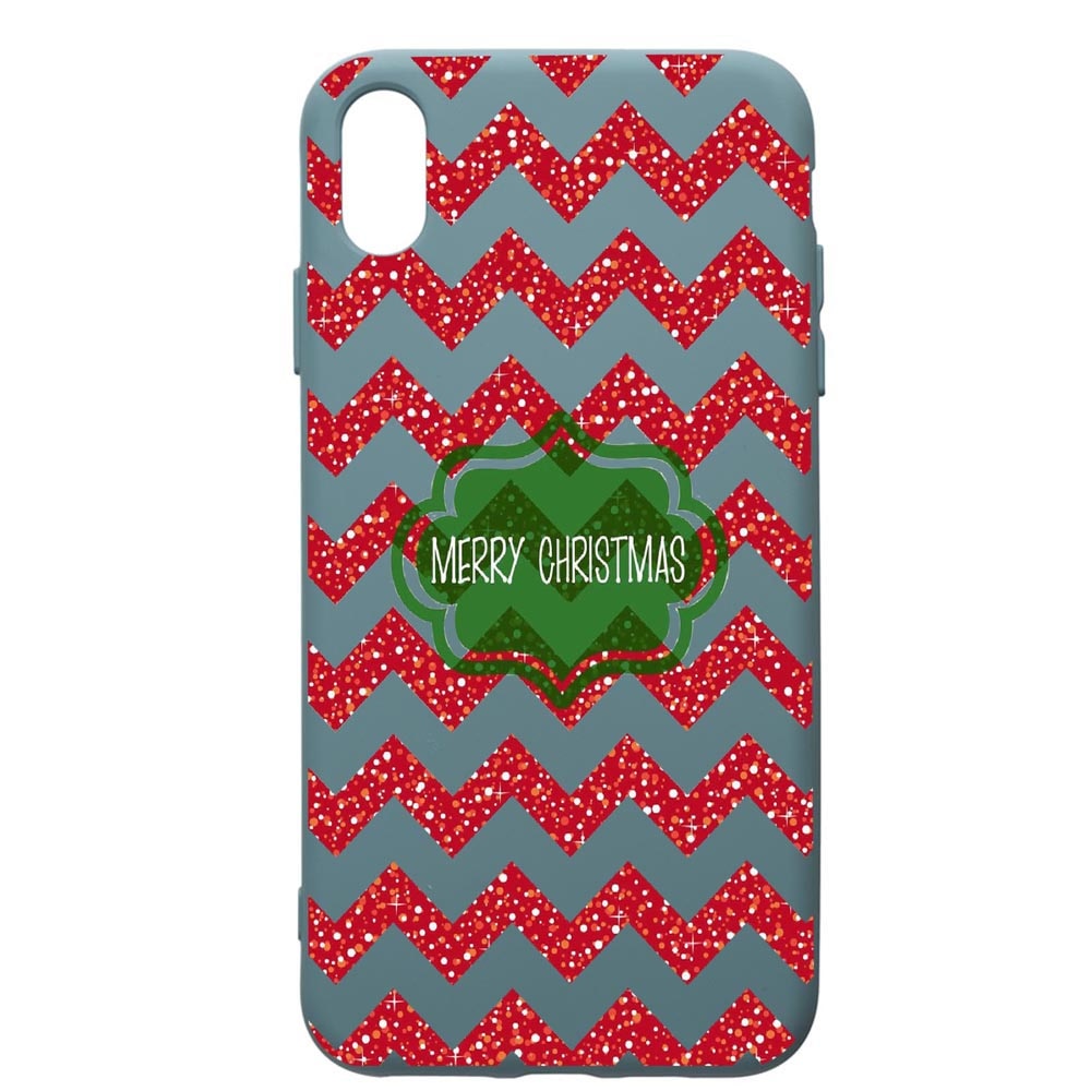 Husa Premium Silicon Compatibila Cu Huawei Y5 2019, Xmas, cu interiorul din material textil, protectie camera, Cornflower, PCF316