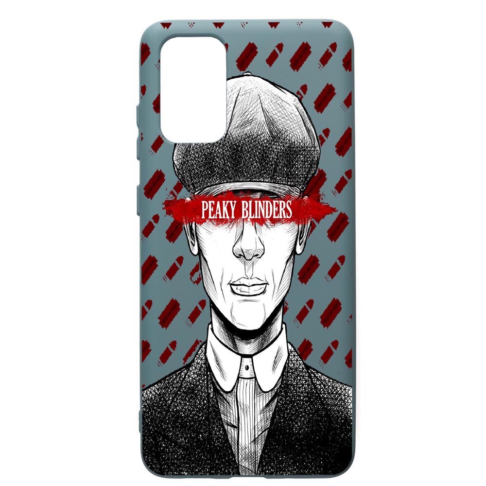 Husa Premium Silicon Compatibila Cu Samsung Galaxy S20 Plus, Peaky Blinders, cu interiorul din material textil, protectie camera, Cornflower, PCF380