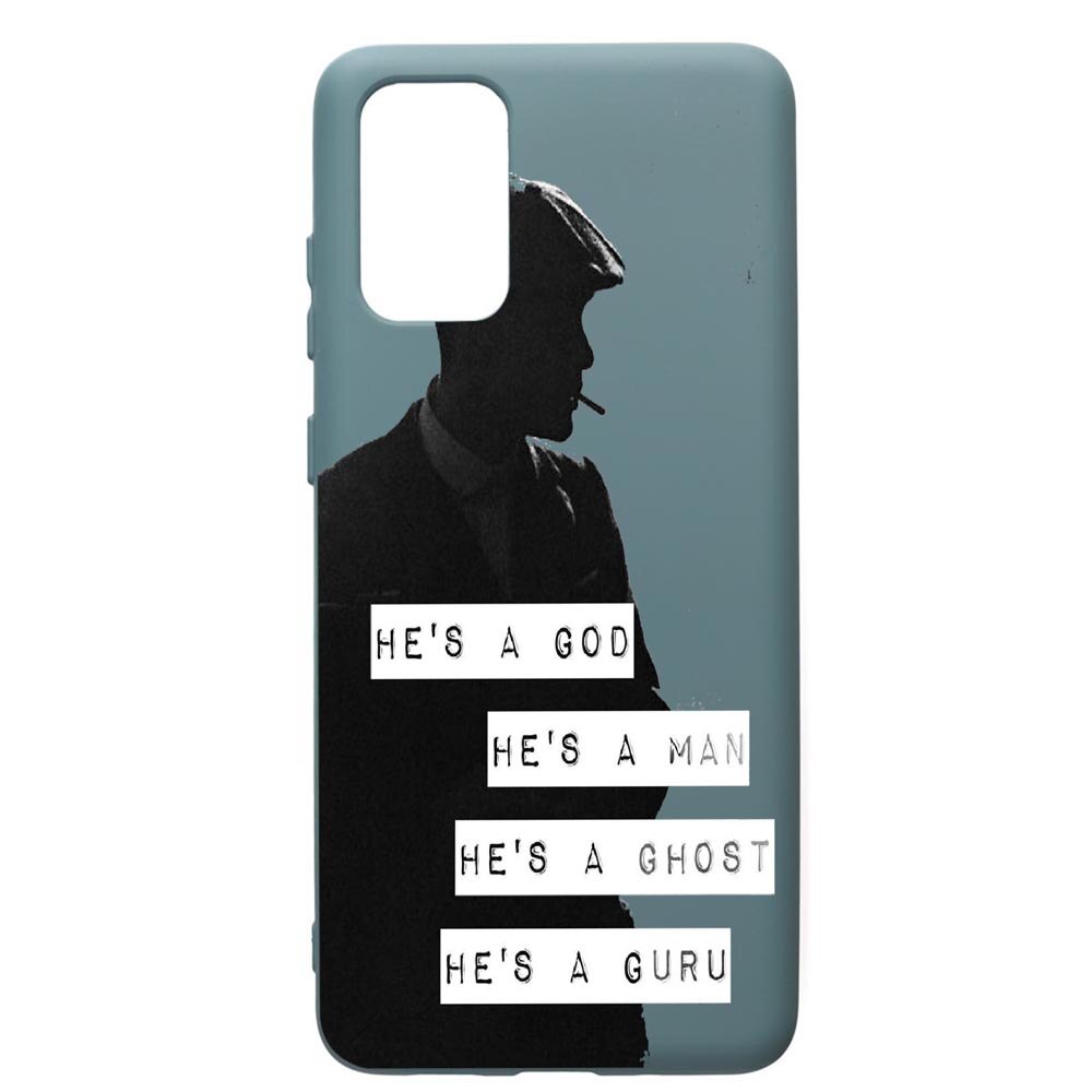 Husa Premium Silicon Compatibila Cu Samsung Galaxy S20 Plus, Peaky Blinders, cu interiorul din material textil, protectie camera, Cornflower, PCF381