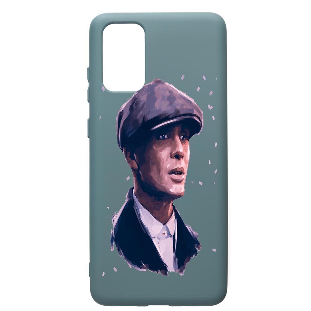 Husa Premium Silicon Compatibila Cu Samsung Galaxy S20 Plus, Peaky Blinders, cu interiorul din material textil, protectie camera, Cornflower, PCF387