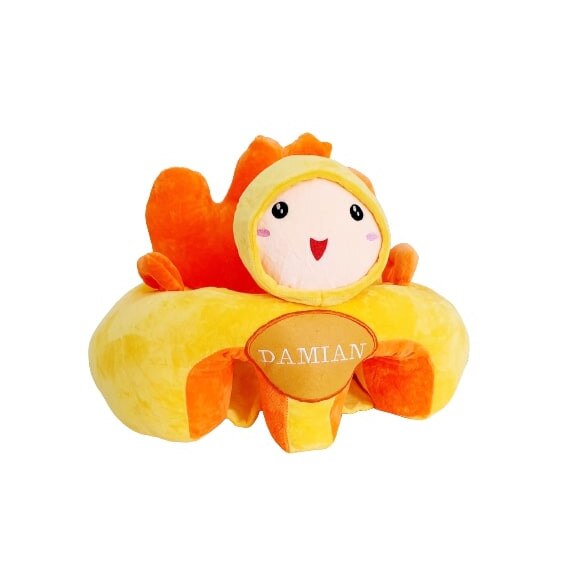 Fotoliu Din Plus Pentru Bebelusi PERSONALIZAT Cu Spatar Confort, Puisor, Best Toys