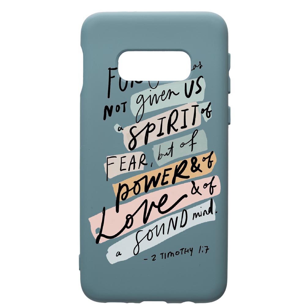 Husa Premium Silicon Compatibila Cu Samsung Galaxy S10, Bible, cu interiorul din material textil, protectie camera, Cornflower, PCF481