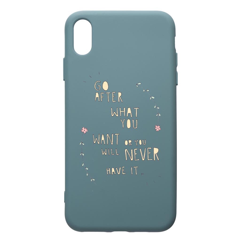 Husa Premium Silicon Compatibila Cu Huawei Y5 2019, Be Positive, cu interiorul din material textil, protectie camera, Cornflower, PCF483