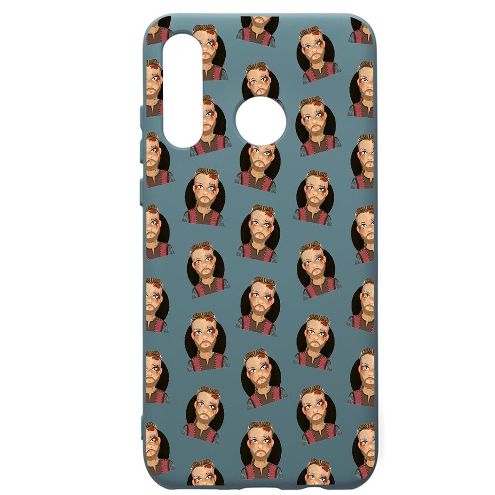 Husa Premium Silicon Compatibila Cu Huawei P30 Lite, Vikings, cu interiorul din material textil, protectie camera, Cornflower, PCF453