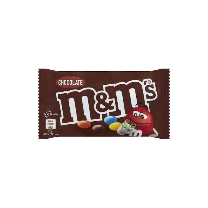 M&M'S Шоколадови бонбони, 45гр