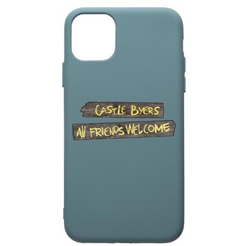 Husa Premium Silicon Compatibila Cu Apple iPhone 11 Pro Max, Stranger Things, cu interiorul din material textil, protectie camera, Cornflower, PCF375 Husa Premium Silicon Compatibila Cu Apple iPhone 11 Pro Max, Stranger Things, cu interiorul din material textil, protectie camera, Cornflower, PCF375