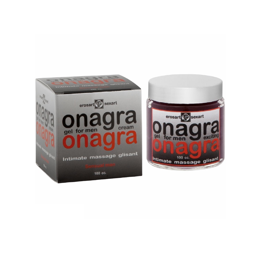Gel premium afrodisiac Onagra Man Potentz, stimulare erectie, potenta si volum sperma, 100 ml