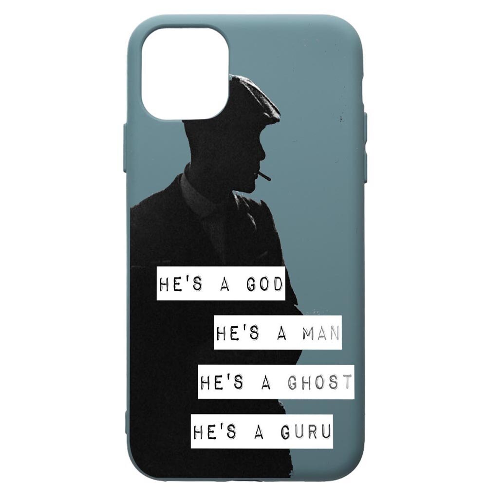 Husa Premium Silicon Compatibila Cu Apple iPhone 11 Pro Max, Peaky Blinders, cu interiorul din material textil, protectie camera, Cornflower, PCF381