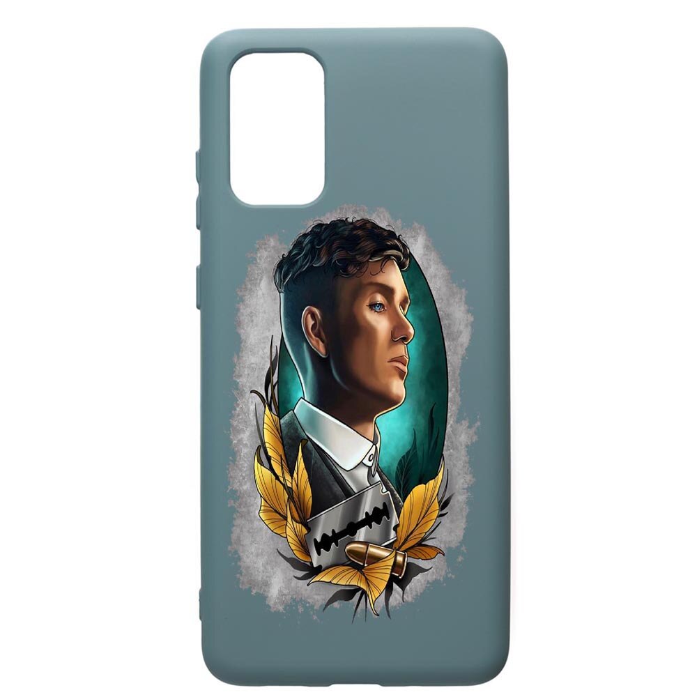 Husa Premium Silicon Compatibila Cu Samsung Galaxy S20 Plus, Peaky Blinders, cu interiorul din material textil, protectie camera, Cornflower, PCF384