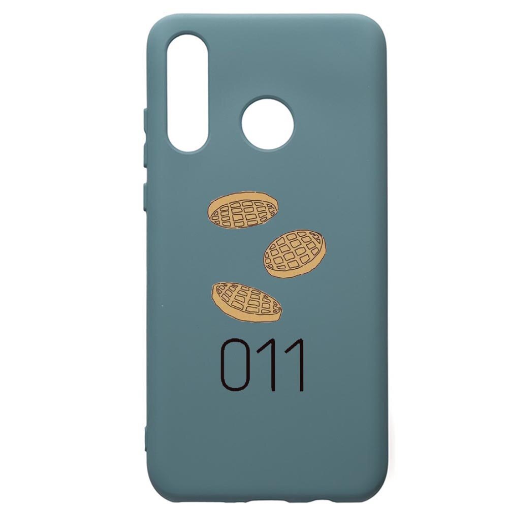 Husa Premium Silicon Compatibila Cu Huawei P30 Lite, Stranger Things, cu interiorul din material textil, protectie camera, Cornflower, PCF304