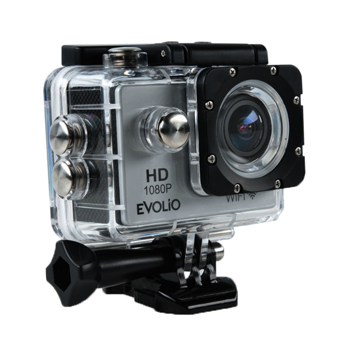Constricted upper Think Camera video sport Evolo iSmart PRO, Full HD 1080P, Gri - eMAG.ro