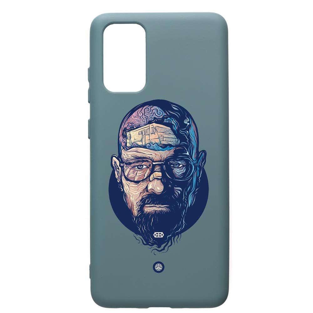 Husa Premium Silicon Compatibila Cu Samsung Galaxy S20 Plus, Breaking Bad, cu interiorul din material textil, protectie camera, Cornflower, PCF359