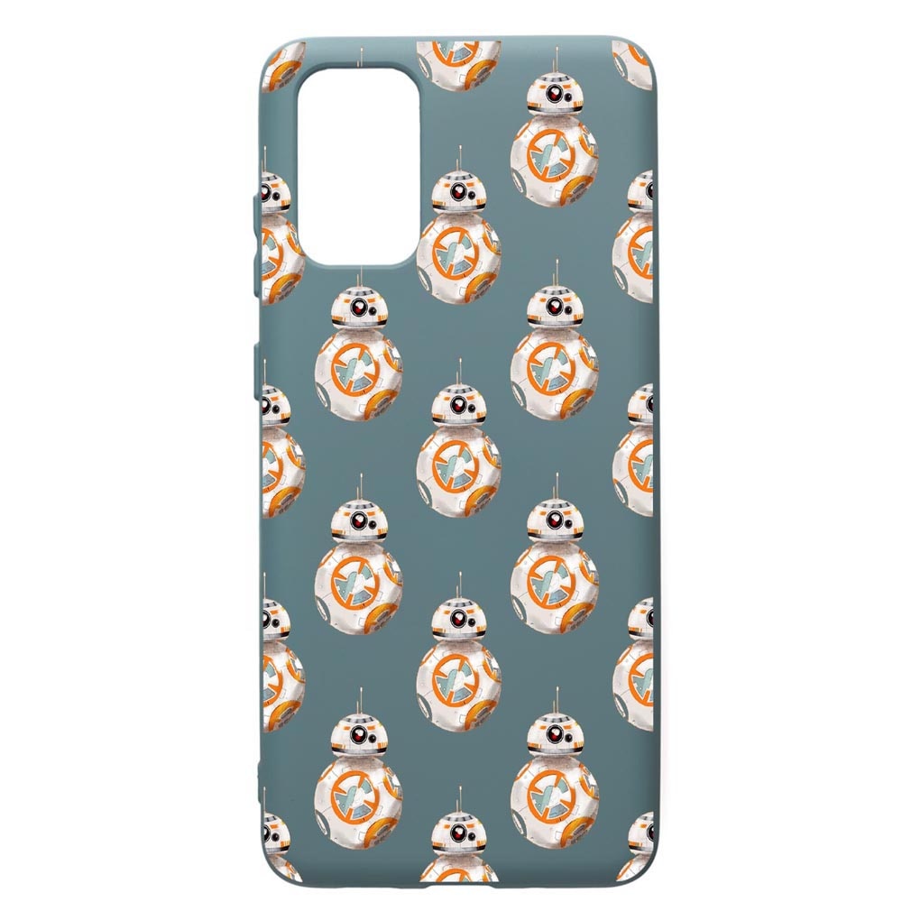 Husa Premium Silicon Compatibila Cu Samsung Galaxy S20 Plus, Star Wars Droids, cu interiorul din material textil, protectie camera, Cornflower, PCF421