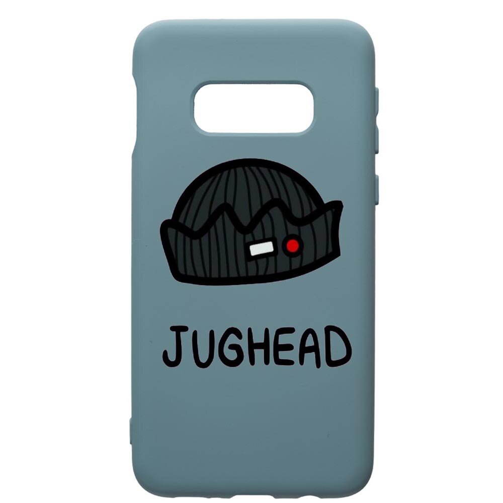 Husa Premium Silicon Compatibila Cu Samsung Galaxy S10, Riverdale Jughead, cu interiorul din material textil, protectie camera, Cornflower, PCF611