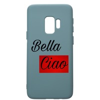 husa premium silicon compatibila cu samsung galaxy s9 la casa de papel ciao bella cu interiorul din material textil protectie camera cornflower pcf293 imagen 50_0_
0