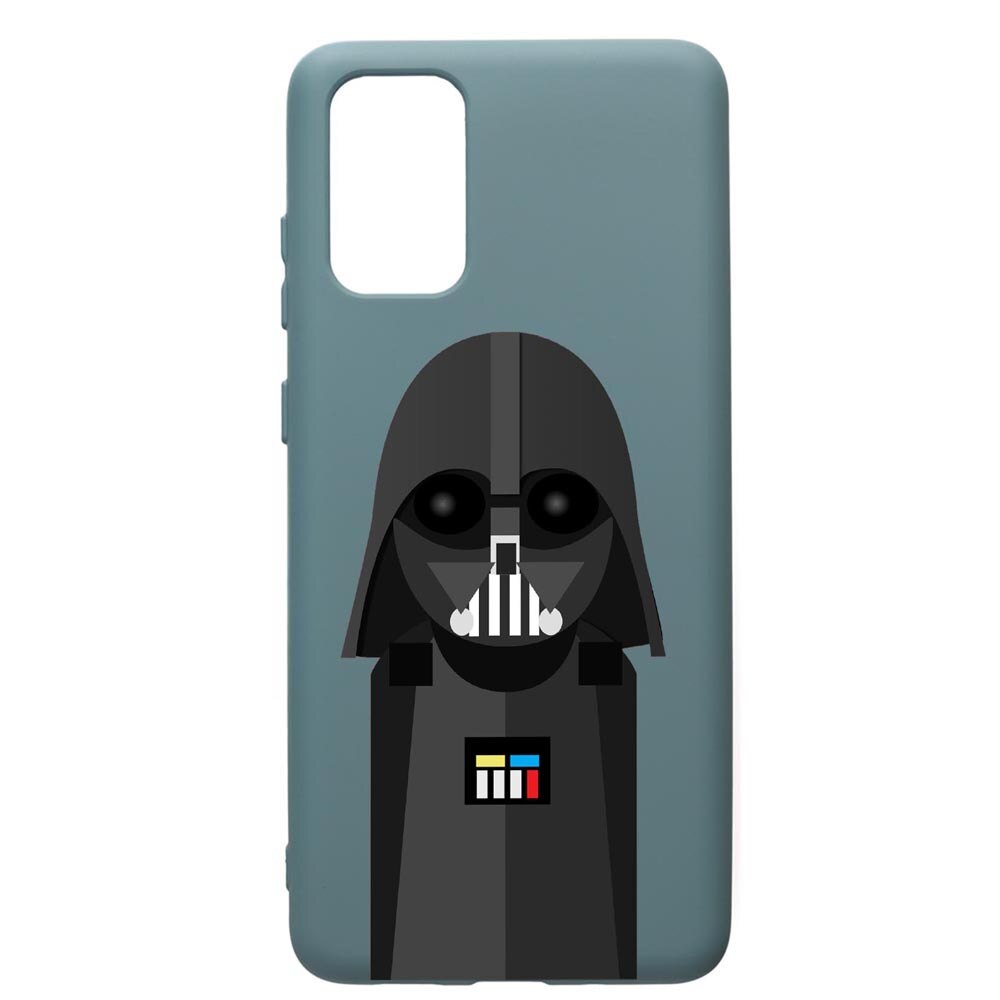 Husa Premium Silicon Compatibila Cu Samsung Galaxy S20 Plus, Star Wars Darth Vader, cu interiorul din material textil, protectie camera, Cornflower, PCF405
