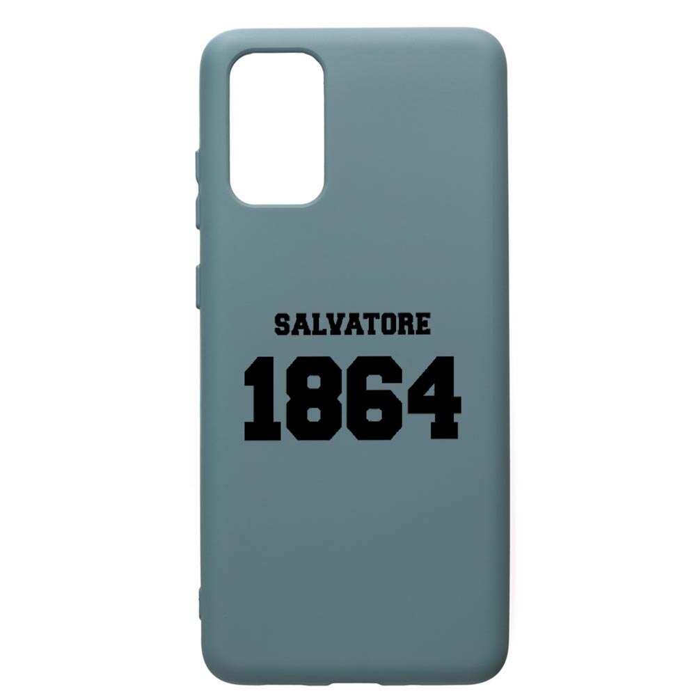 Husa Premium Silicon Compatibila Cu Samsung Galaxy S20 Plus, Vampire Diaries Salvatore 1864, cu interiorul din material textil, protectie camera, Cornflower, PCF582