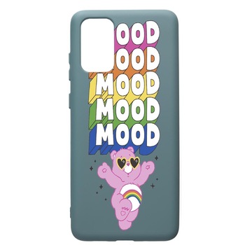 Husa Premium Silicon Compatibila Cu Samsung Galaxy S20 Plus, Mood - Pink Bear, cu interiorul din material textil, protectie camera, Cornflower, PCF599 Husa Premium Silicon Compatibila Cu Samsung Galaxy S20 Plus, Mood - Pink Bear, cu interiorul din material textil, protectie camera, Cornflower, PCF599