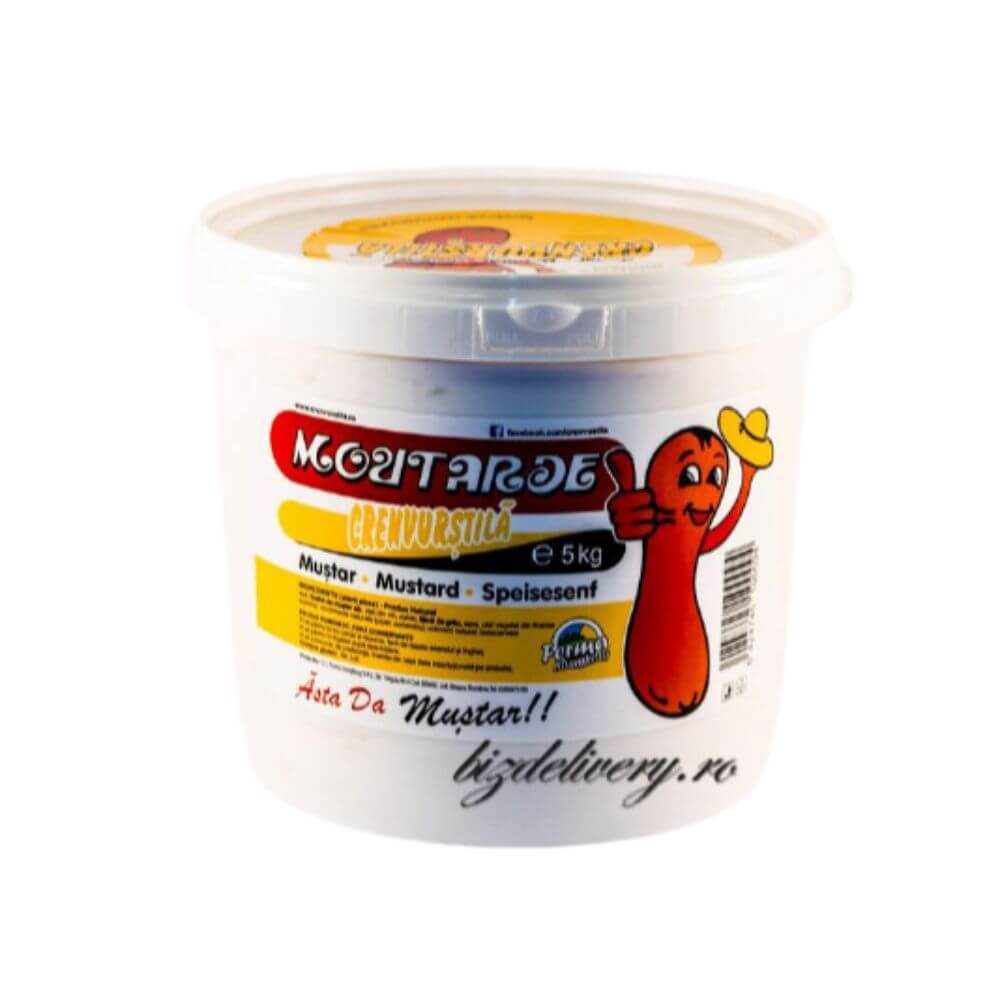 Mustar Crema Crenvurstila, 5 Kg