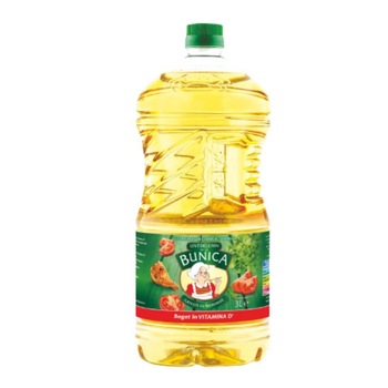 Ulei de Florea Soarelui Untdelemn Bunica, 3L Ulei de Florea Soarelui Untdelemn Bunica, 3L