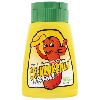 Mustar Natural Crenvurstila Weekend, 320 g Mustar Natural Crenvurstila Weekend, 320 g